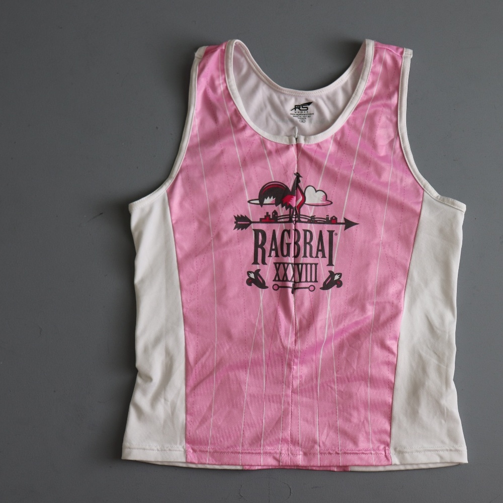 Women's Medium Ragbrai XXXVIII Biking Jersey